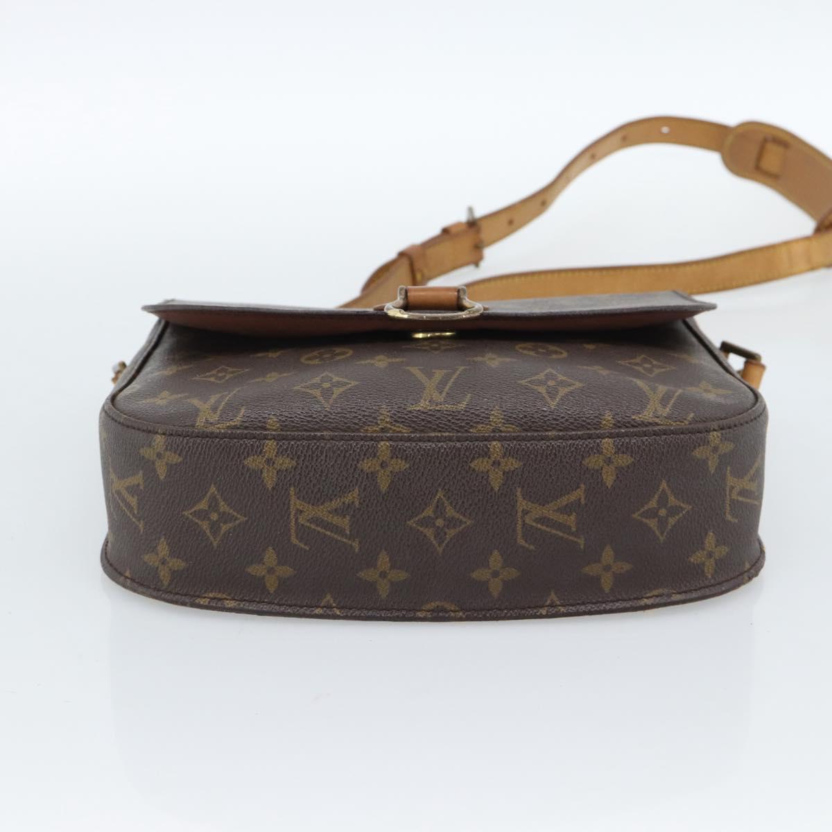 LOUIS VUITTON Monogram Saint Cloud GM Shoulder Bag M51242 LV Auth ki6674