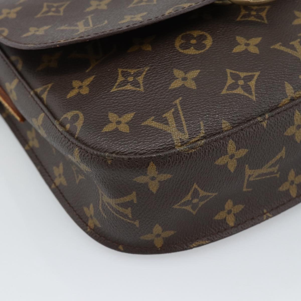 LOUIS VUITTON Monogram Saint Cloud GM Shoulder Bag M51242 LV Auth ki6675