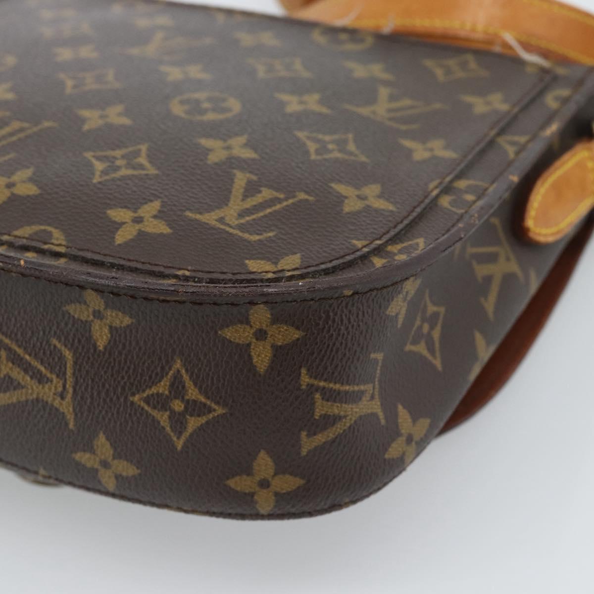 LOUIS VUITTON Monogram Saint Cloud GM Shoulder Bag M51242 LV Auth ki6675