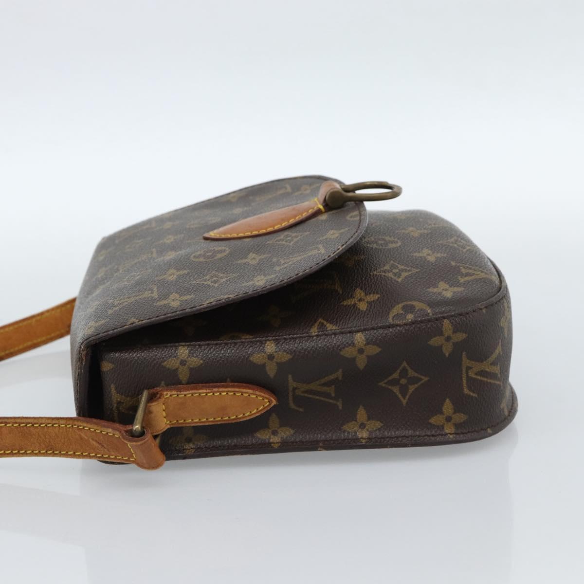 LOUIS VUITTON Monogram Saint Cloud GM Shoulder Bag M51242 LV Auth ki6675