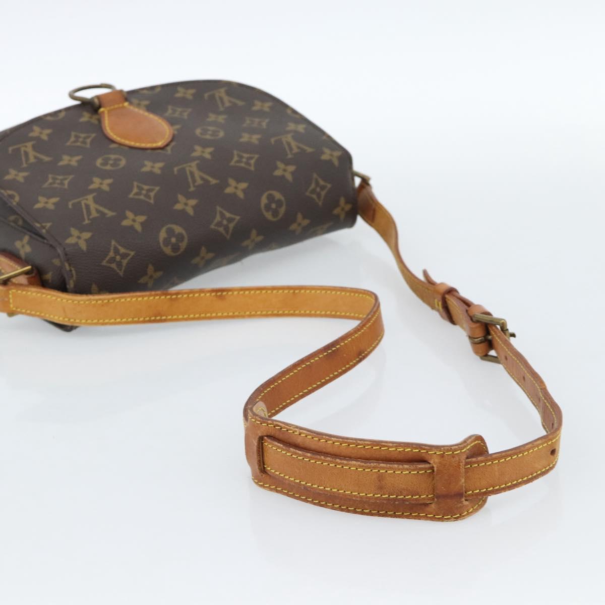 LOUIS VUITTON Monogram Saint Cloud GM Shoulder Bag M51242 LV Auth ki6675
