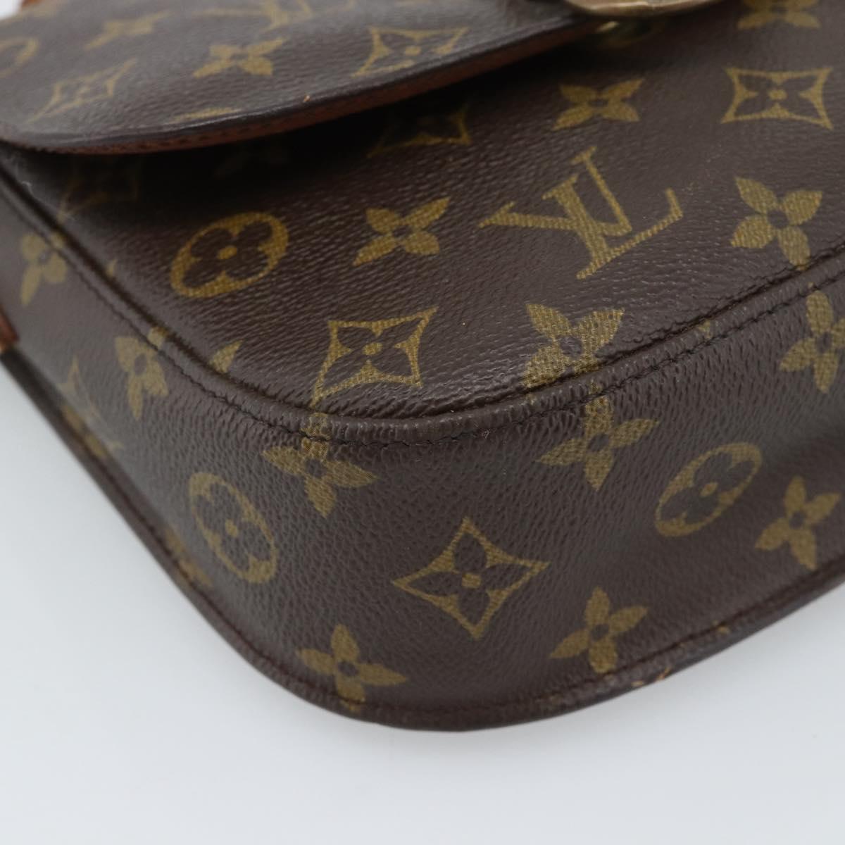 LOUIS VUITTON Monogram Saint Cloud MM Shoulder Bag M51243 LV Auth ki6686