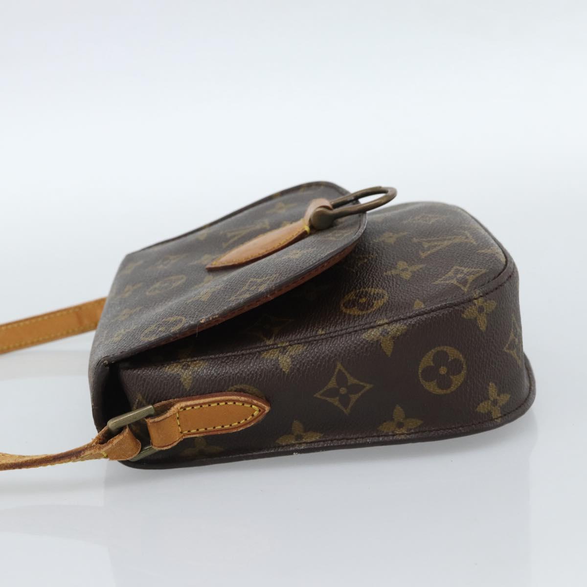 LOUIS VUITTON Monogram Saint Cloud MM Shoulder Bag M51243 LV Auth ki6686