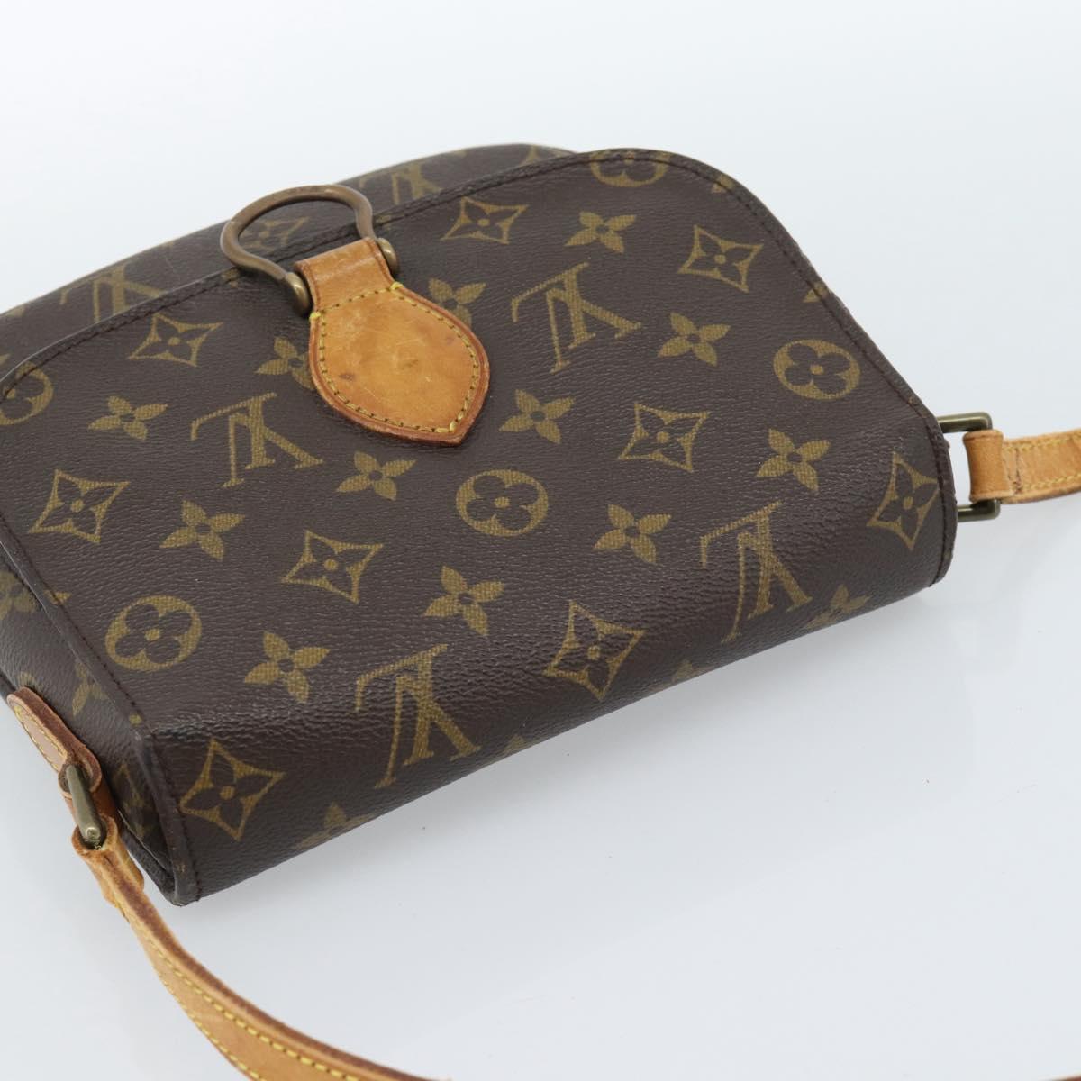 LOUIS VUITTON Monogram Saint Cloud MM Shoulder Bag M51243 LV Auth ki6686