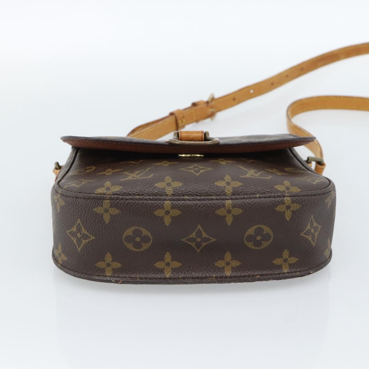 LOUIS VUITTON Monogram Saint Cloud MM Shoulder Bag M51243 LV Auth ki6686