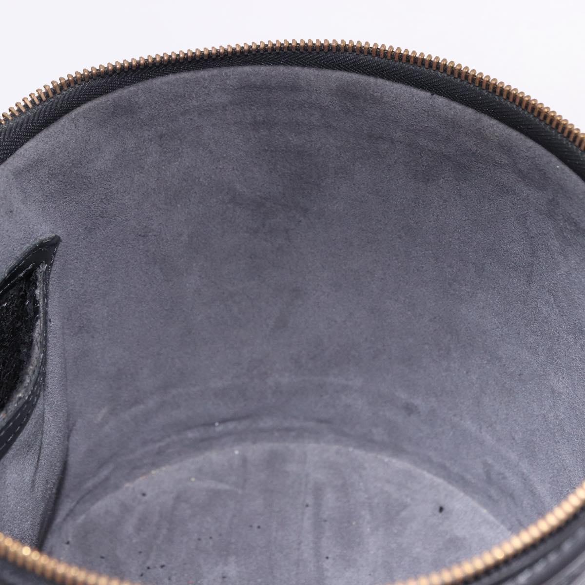 LOUIS VUITTON Epi Cannes Hand Bag Black M48032 LV Auth ki6693