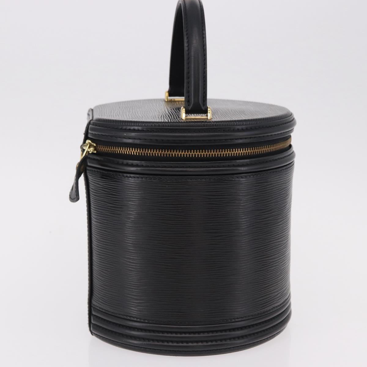 LOUIS VUITTON Epi Cannes Hand Bag Black M48032 LV Auth ki6693