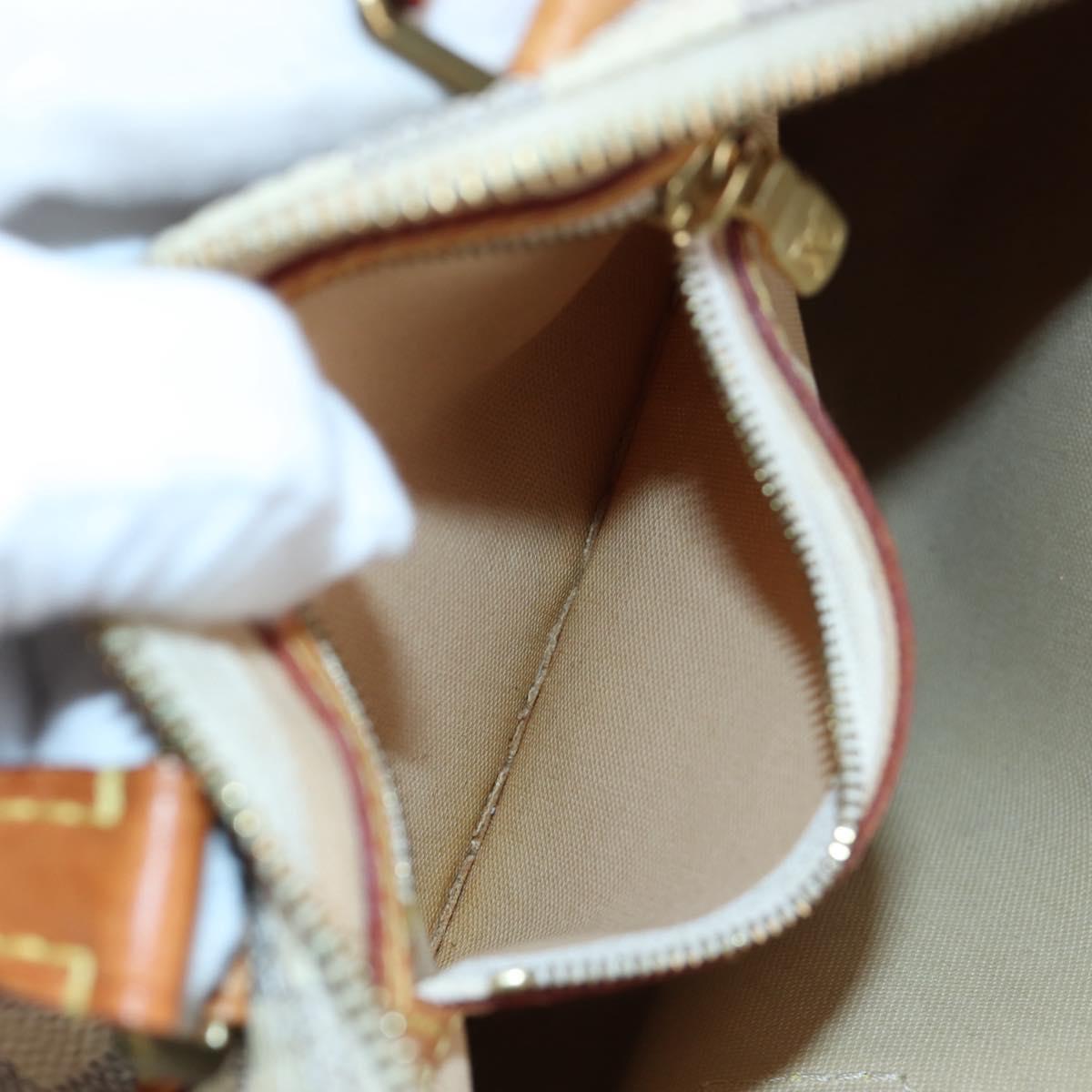 LOUIS VUITTON Damier Azur Speedy 25 Hand Bag N41534 LV Auth ki6709V
