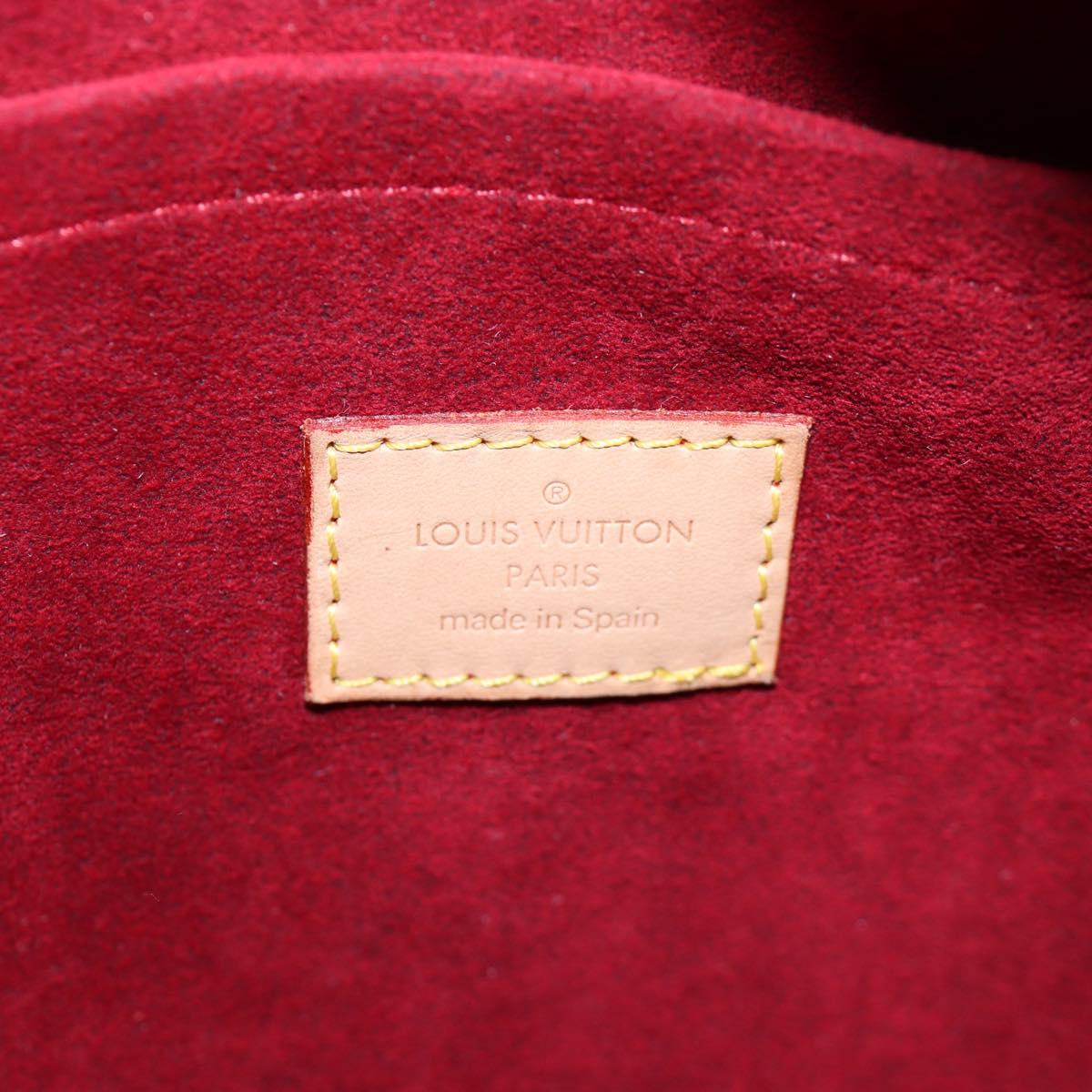 LOUIS VUITTON Monogram Croissant GM Shoulder Bag M51511 LV Auth ki6711M