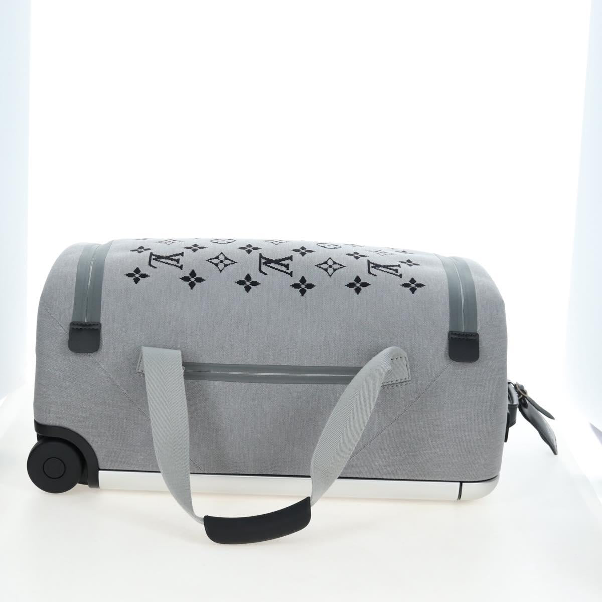 LOUIS VUITTON Monogram Jacquard Knit Horizon Soft 2R55 Gray M20129 Auth ki6739M