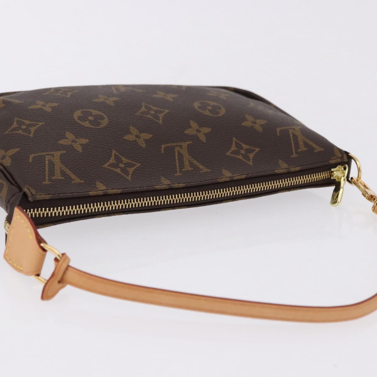 LOUIS VUITTON Monogram Pochette Accessoires Pouch M51980 LV Auth ki6744M