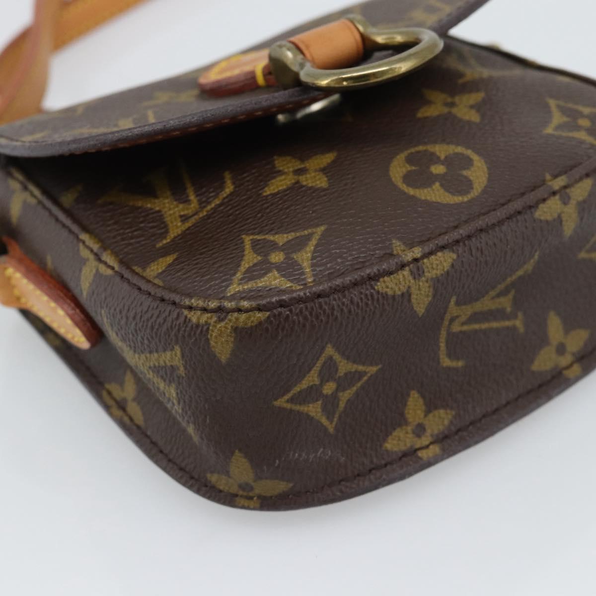 LOUIS VUITTON Monogram Bebe Saint Cloud Shoulder Bag M51245 LV Auth ki6746V