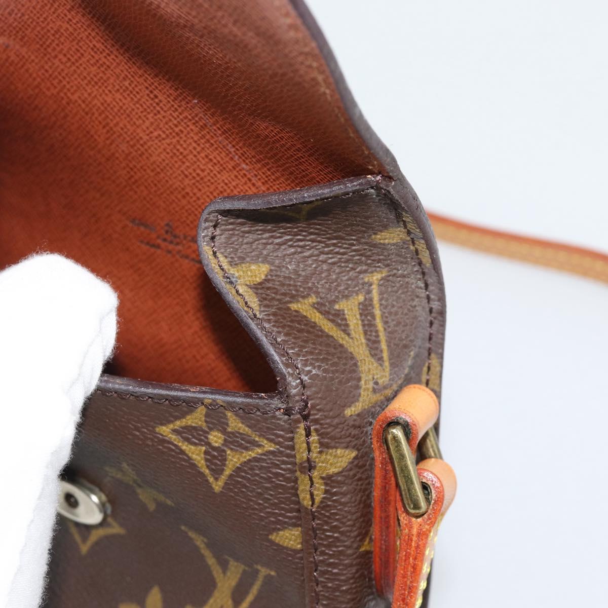 LOUIS VUITTON Monogram Bebe Saint Cloud Shoulder Bag M51245 LV Auth ki6746V