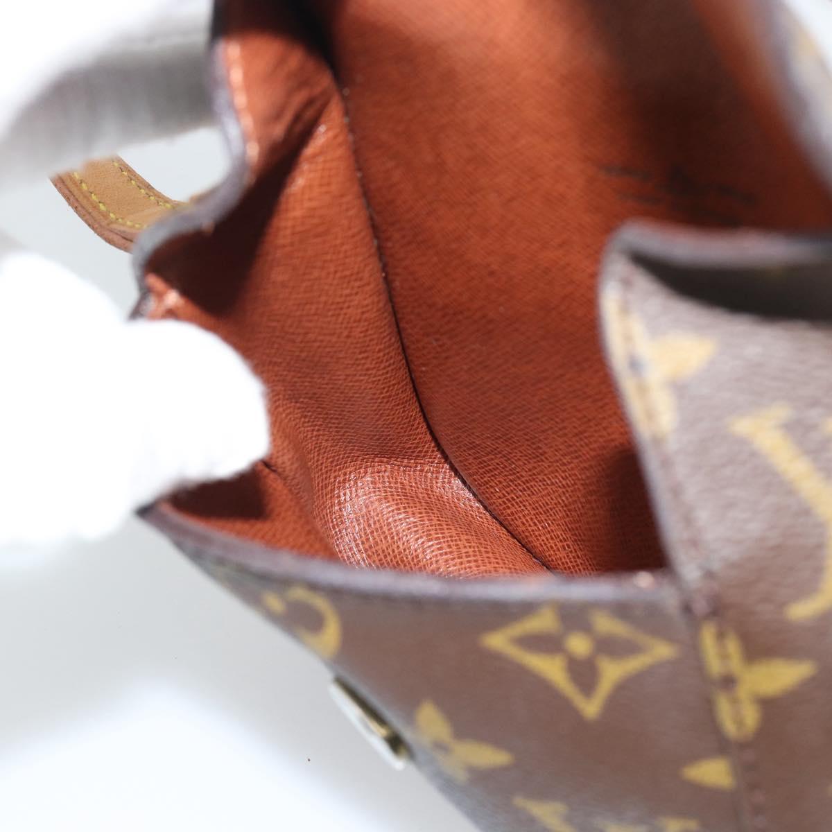 LOUIS VUITTON Monogram Bebe Saint Cloud Shoulder Bag M51245 LV Auth ki6746V