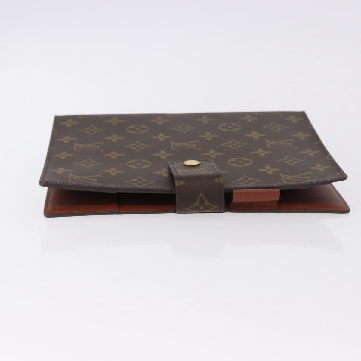 LOUIS VUITTON Monogram Agenda GM Day Planner Cover R20006 LV Auth ki6751V