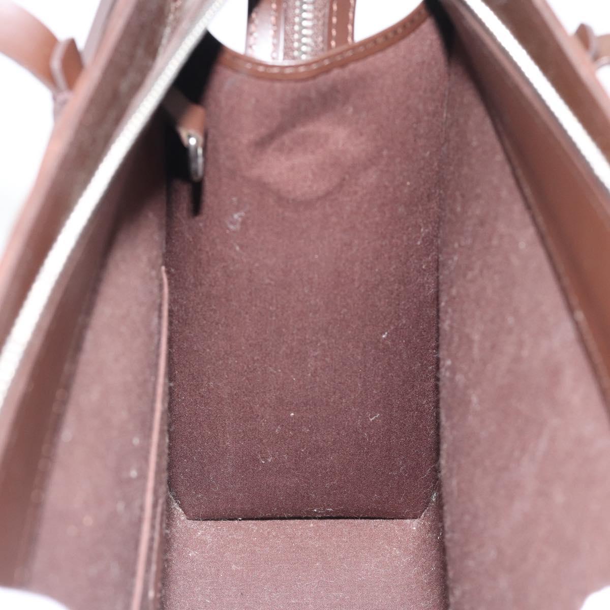 LOUIS VUITTON Epi Croisette PM Tote Bag Mocha M5249D LV Auth ki6760V