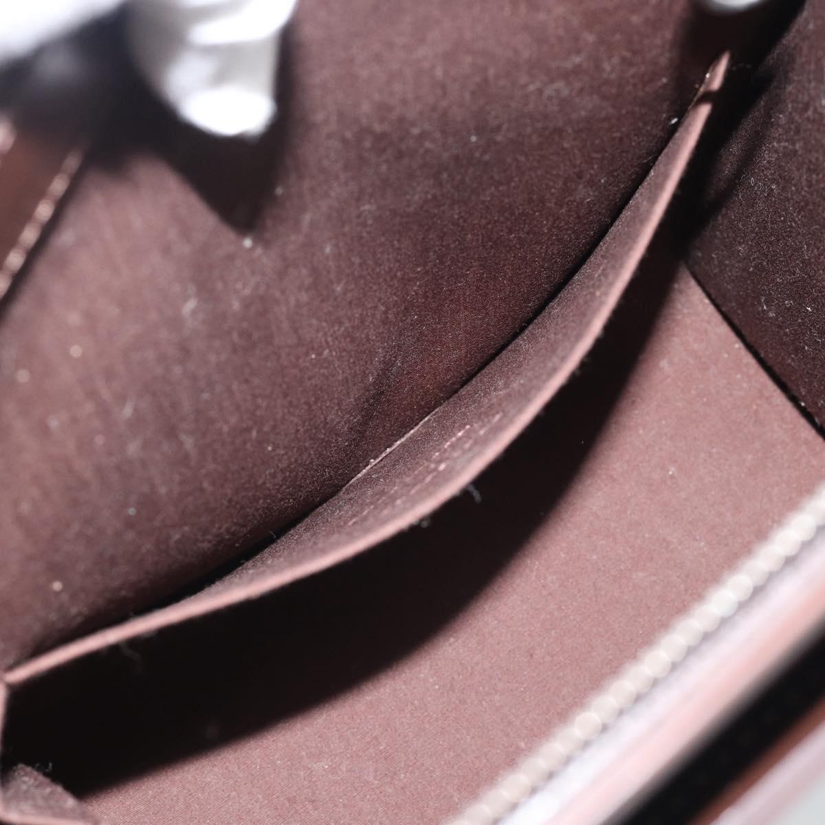 LOUIS VUITTON Epi Croisette PM Tote Bag Mocha M5249D LV Auth ki6760V