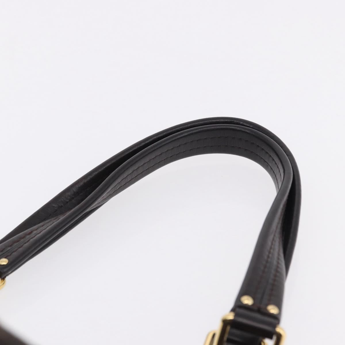 LOUIS VUITTON Monogram Idylle Fantasy Tote Bag Brown Fuzan M40408 Auth ki6761V