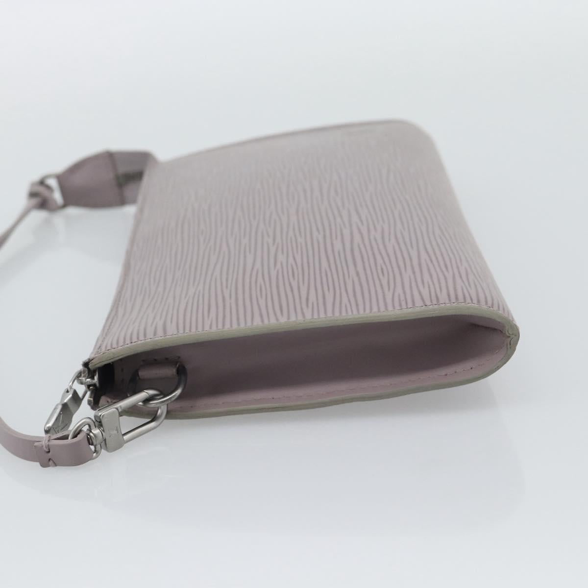 LOUIS VUITTON Epi Pochette Accessoires Accessory Pouch Lilac M52982 Auth ki6763V