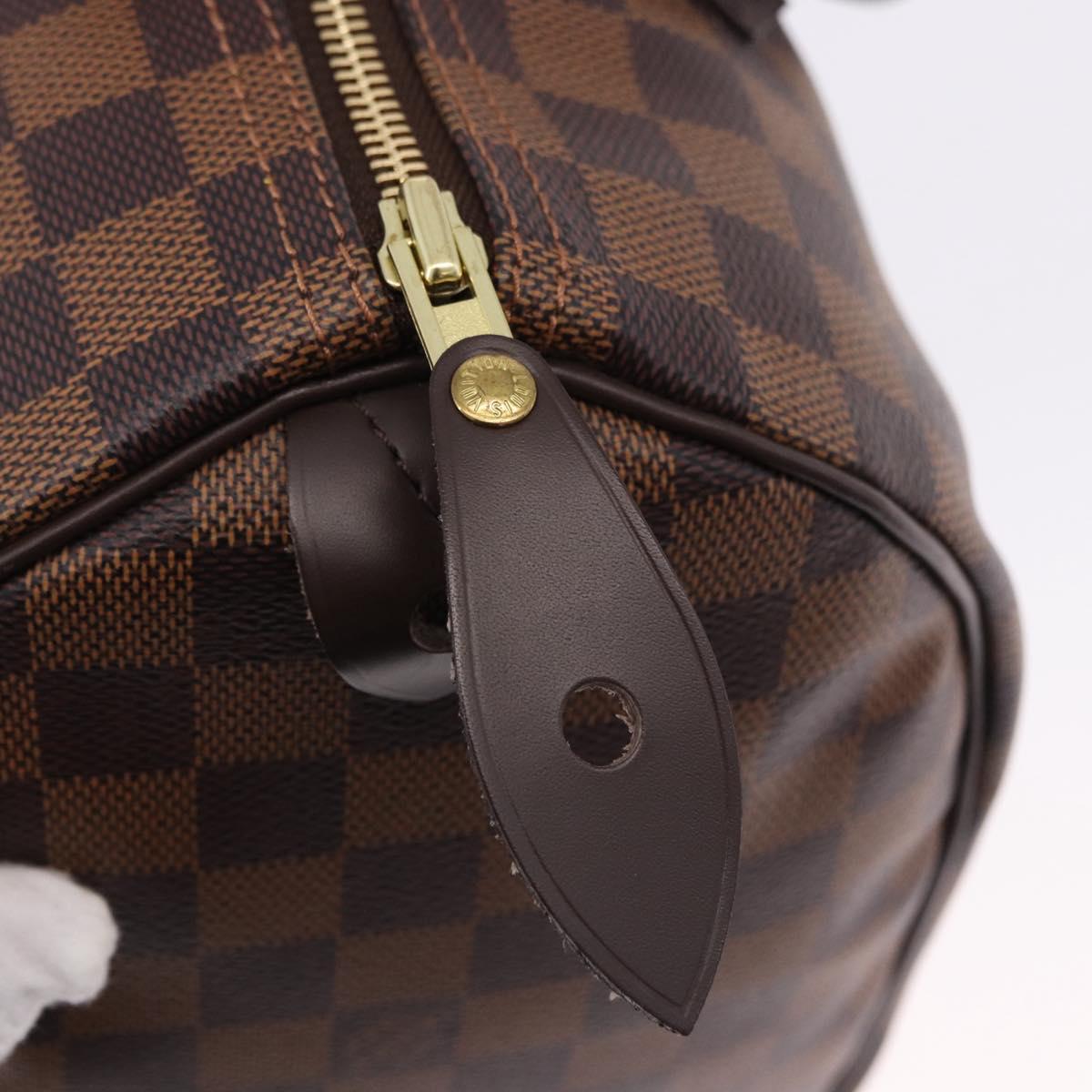 LOUIS VUITTON Damier Azur Speedy 30 Hand Bag N41533 LV Auth ki6764SAM