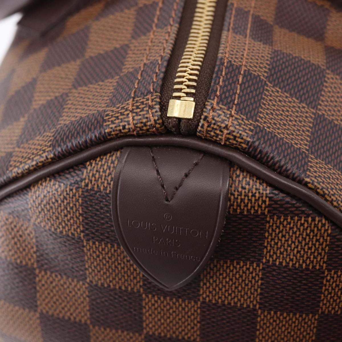 LOUIS VUITTON Damier Azur Speedy 30 Hand Bag N41533 LV Auth ki6764SAM