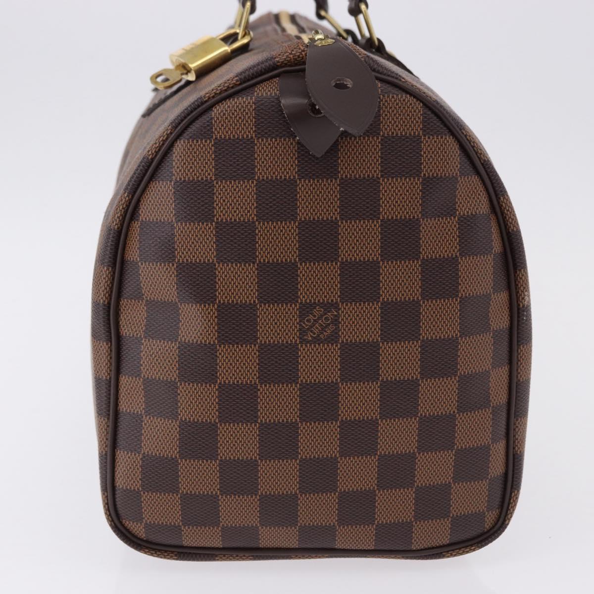 LOUIS VUITTON Damier Azur Speedy 30 Hand Bag N41533 LV Auth ki6764SAM