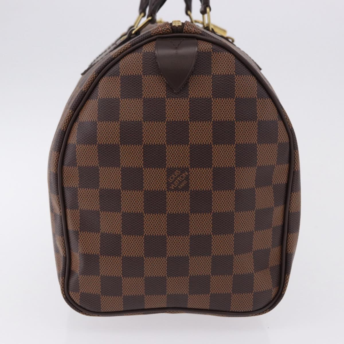 LOUIS VUITTON Damier Azur Speedy 30 Hand Bag N41533 LV Auth ki6764SAM