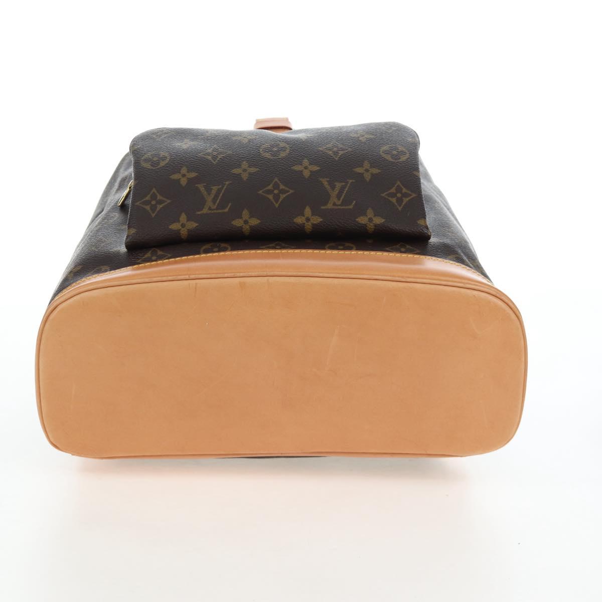 LOUIS VUITTON Monogram Montsouris GM Backpack M51135 LV Auth ki6770SAM