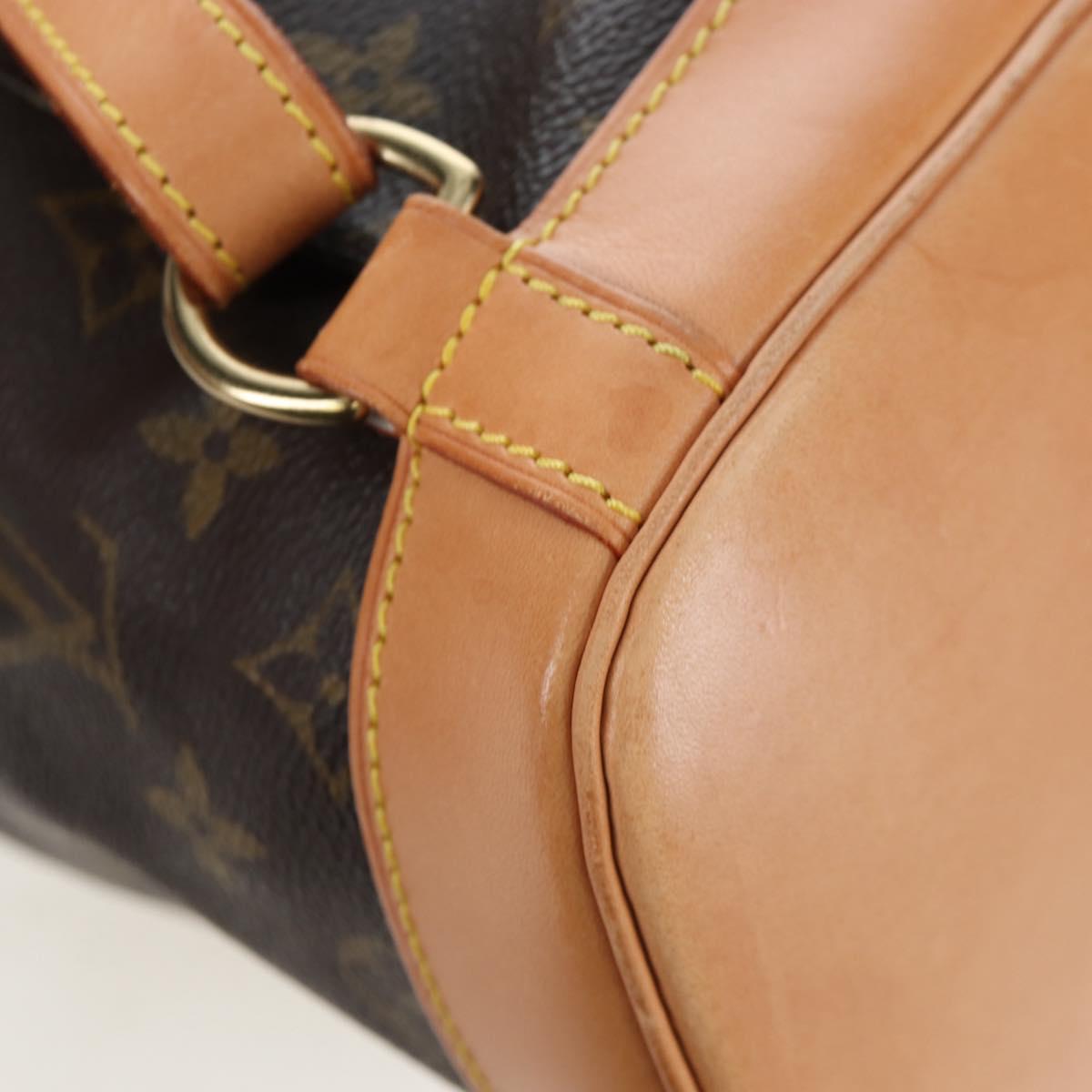 LOUIS VUITTON Monogram Montsouris GM Backpack M51135 LV Auth ki6770SAM