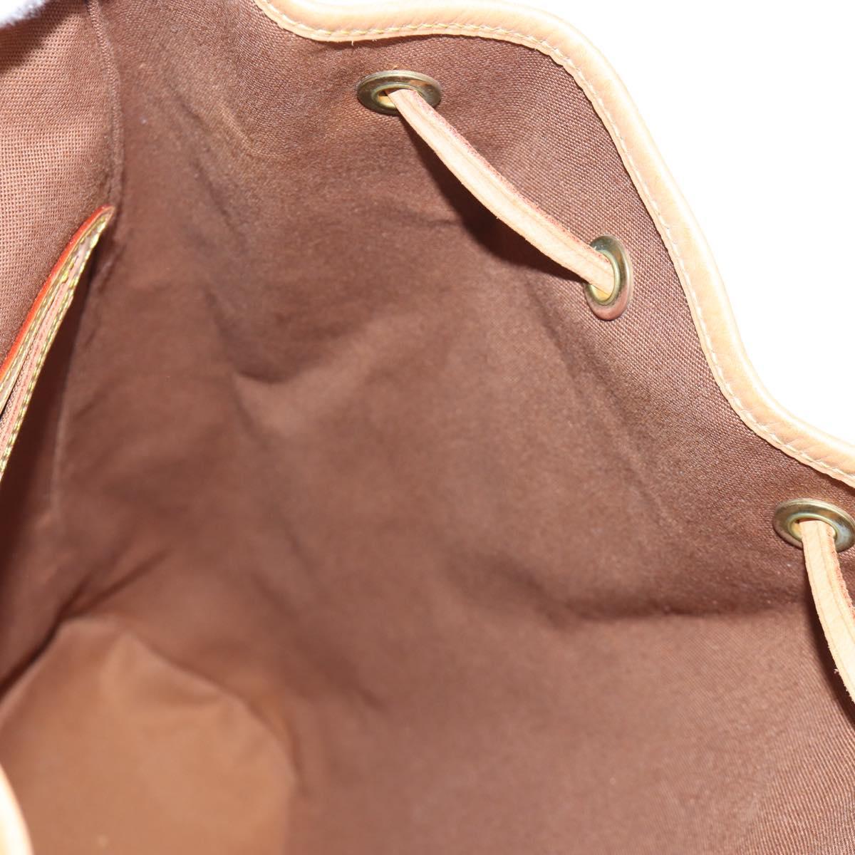 LOUIS VUITTON Monogram Montsouris GM Backpack M51135 LV Auth ki6770SAM