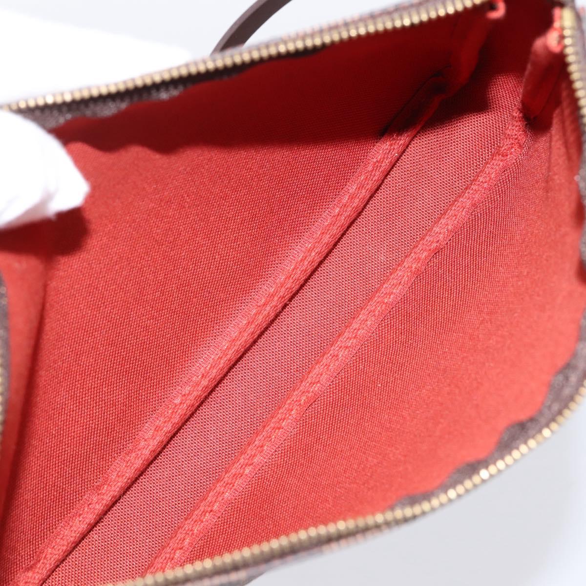 LOUIS VUITTON Damier Ebene Pochette Accessoires Pouch N41206 LV Auth ki6780V