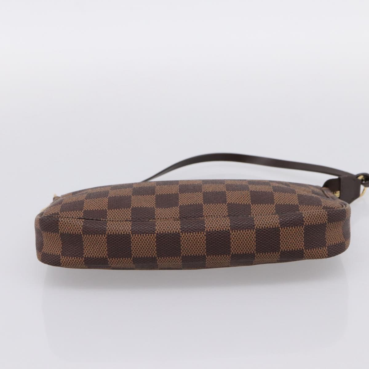 LOUIS VUITTON Damier Ebene Pochette Accessoires Pouch N41206 LV Auth ki6780V