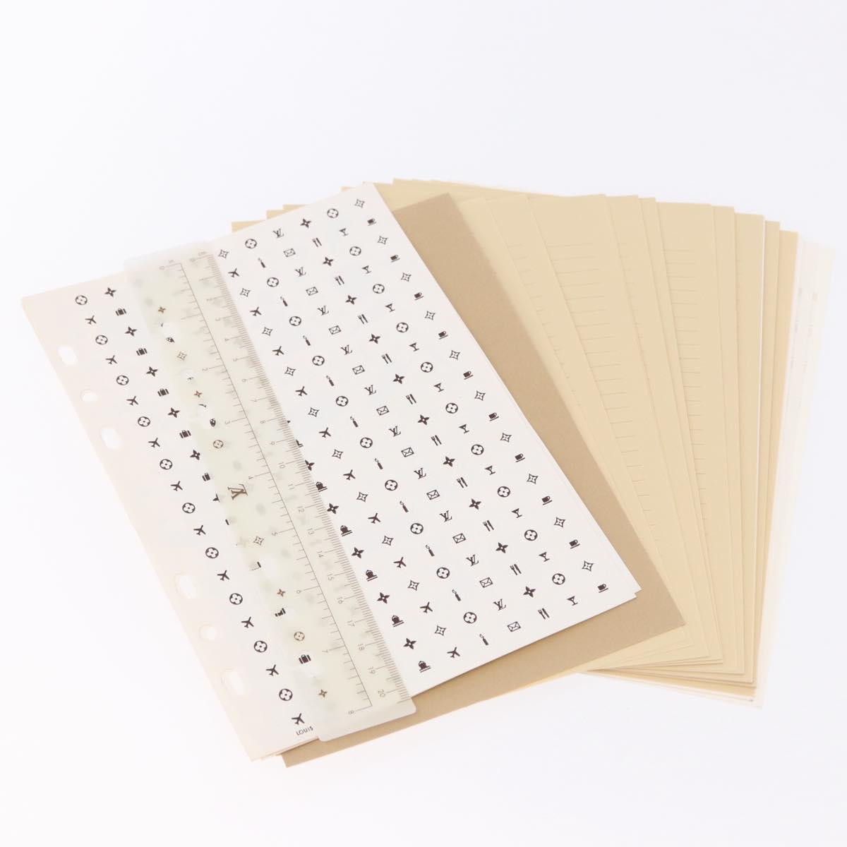 LOUIS VUITTON Epi Agenda GM Day Planner Cover Black R20212 LV Auth ki6783V