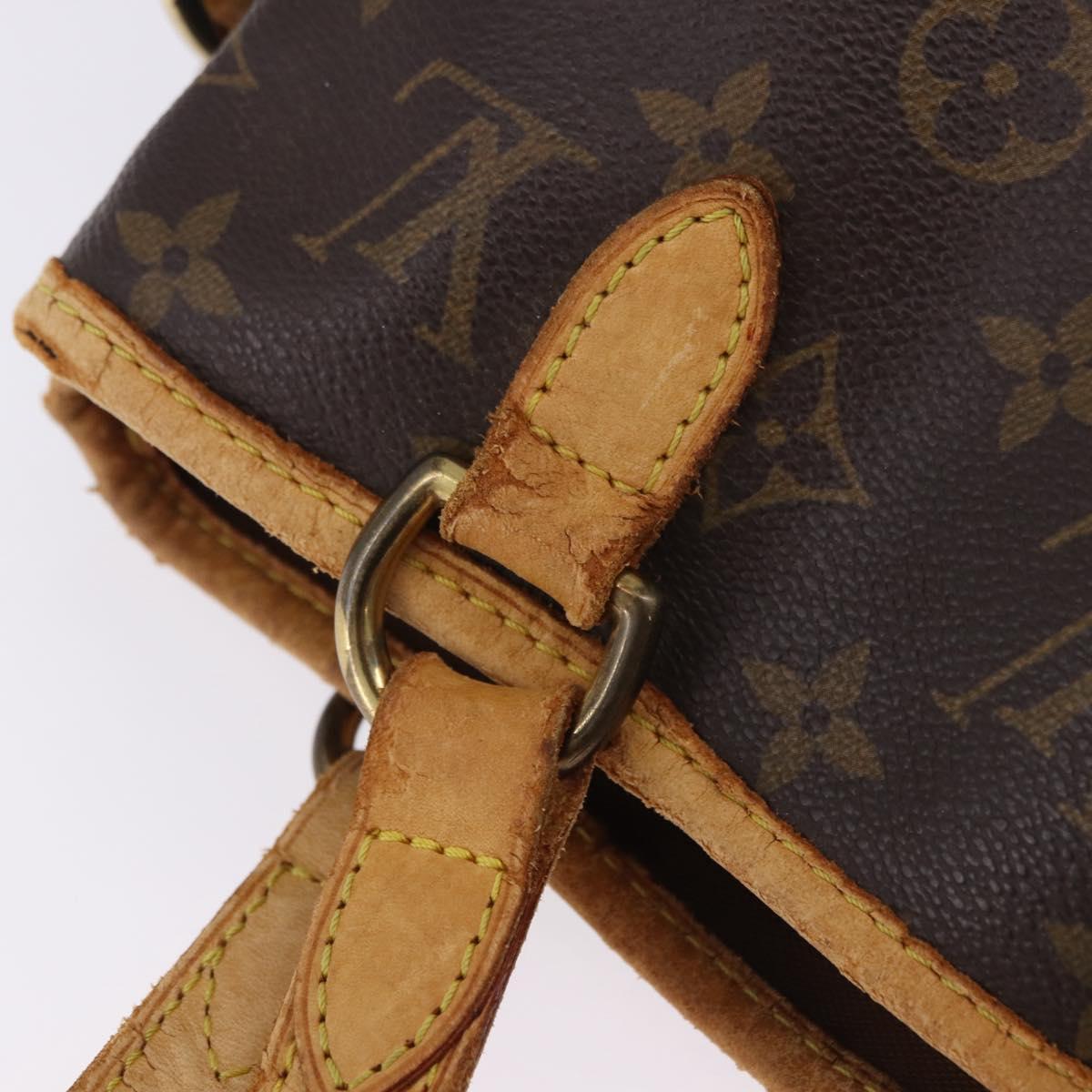 LOUIS VUITTON Monogram Batignolles Vertical Tote Bag M51153 LV Auth ki6784