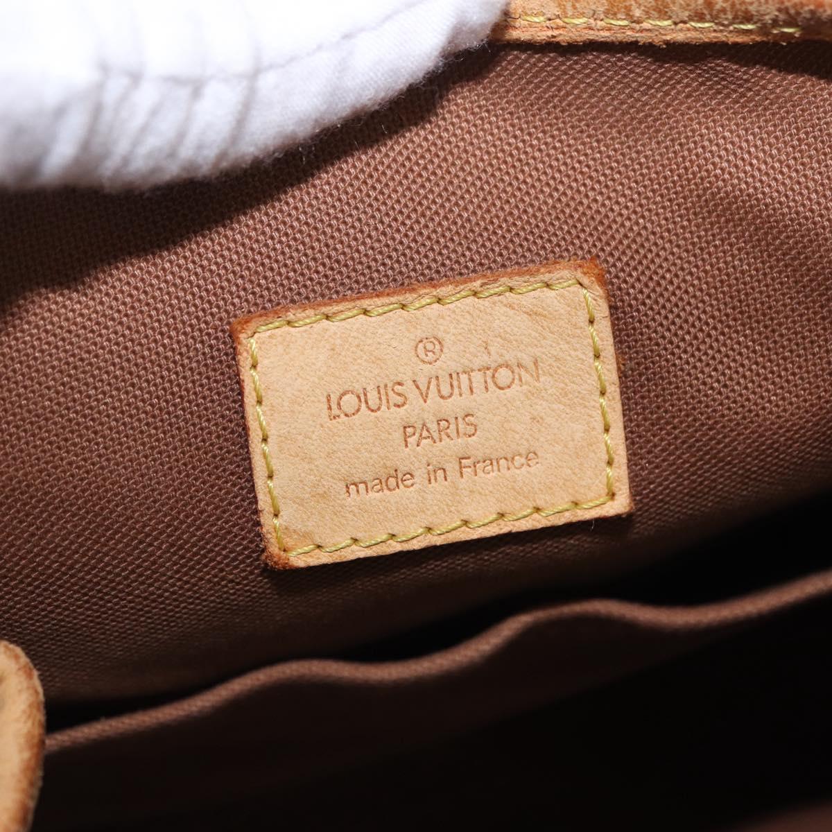 LOUIS VUITTON Monogram Batignolles Vertical Tote Bag M51153 LV Auth ki6784