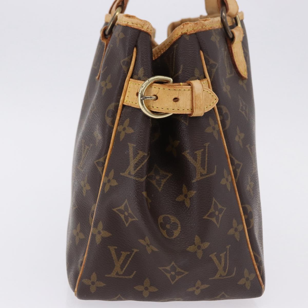 LOUIS VUITTON Monogram Batignolles Vertical Tote Bag M51153 LV Auth ki6784