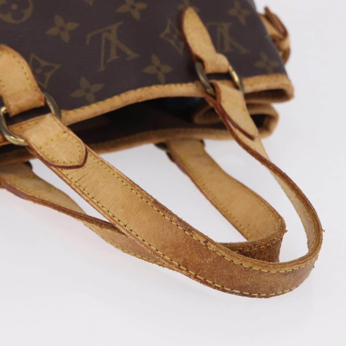 LOUIS VUITTON Monogram Batignolles Vertical Tote Bag M51153 LV Auth ki6784