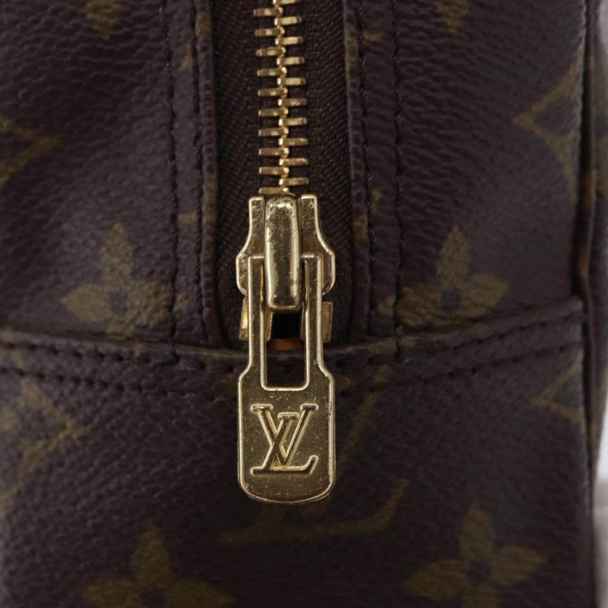 LOUIS VUITTON Monogram Trousse Toilette 28 Clutch Bag M47522 LV Auth ki6788V
