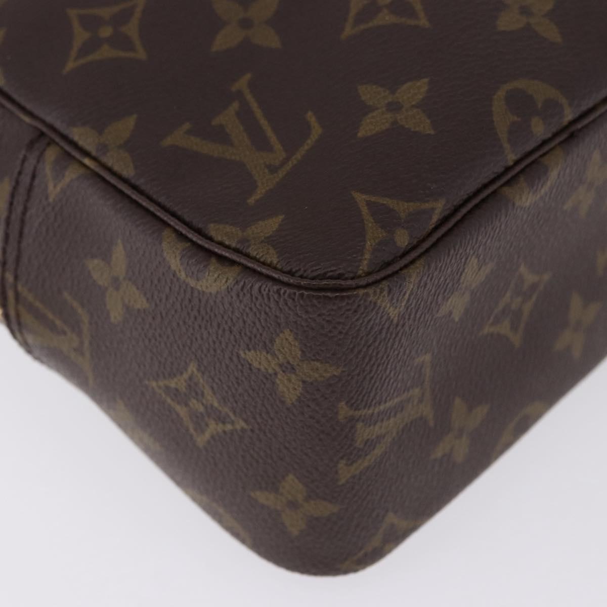 LOUIS VUITTON Monogram Trousse Toilette 28 Clutch Bag M47522 LV Auth ki6788V