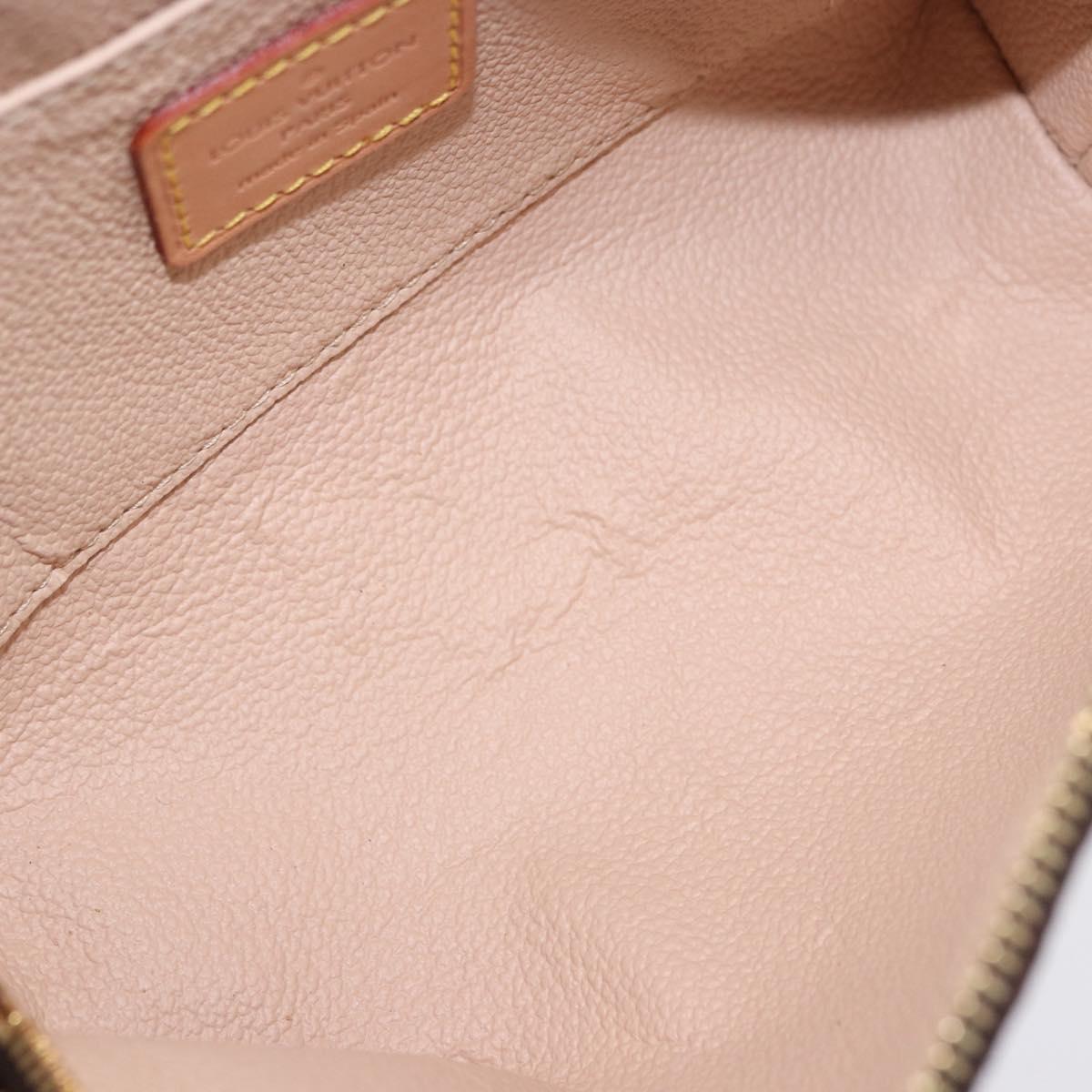 LOUIS VUITTON Pochette Cosmetic PM Cosmetic Pouch M47515 LV Auth ki6790V