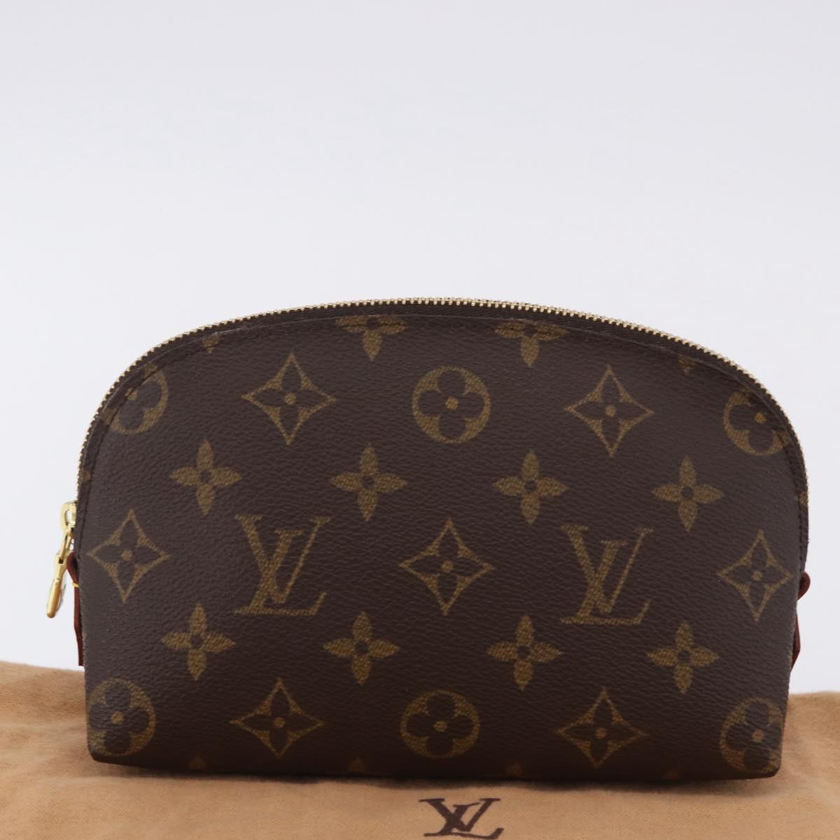 LOUIS VUITTON Pochette Cosmetic PM Cosmetic Pouch M47515 LV Auth ki6790V