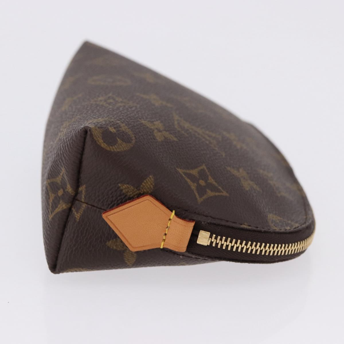 LOUIS VUITTON Pochette Cosmetic PM Cosmetic Pouch M47515 LV Auth ki6790V