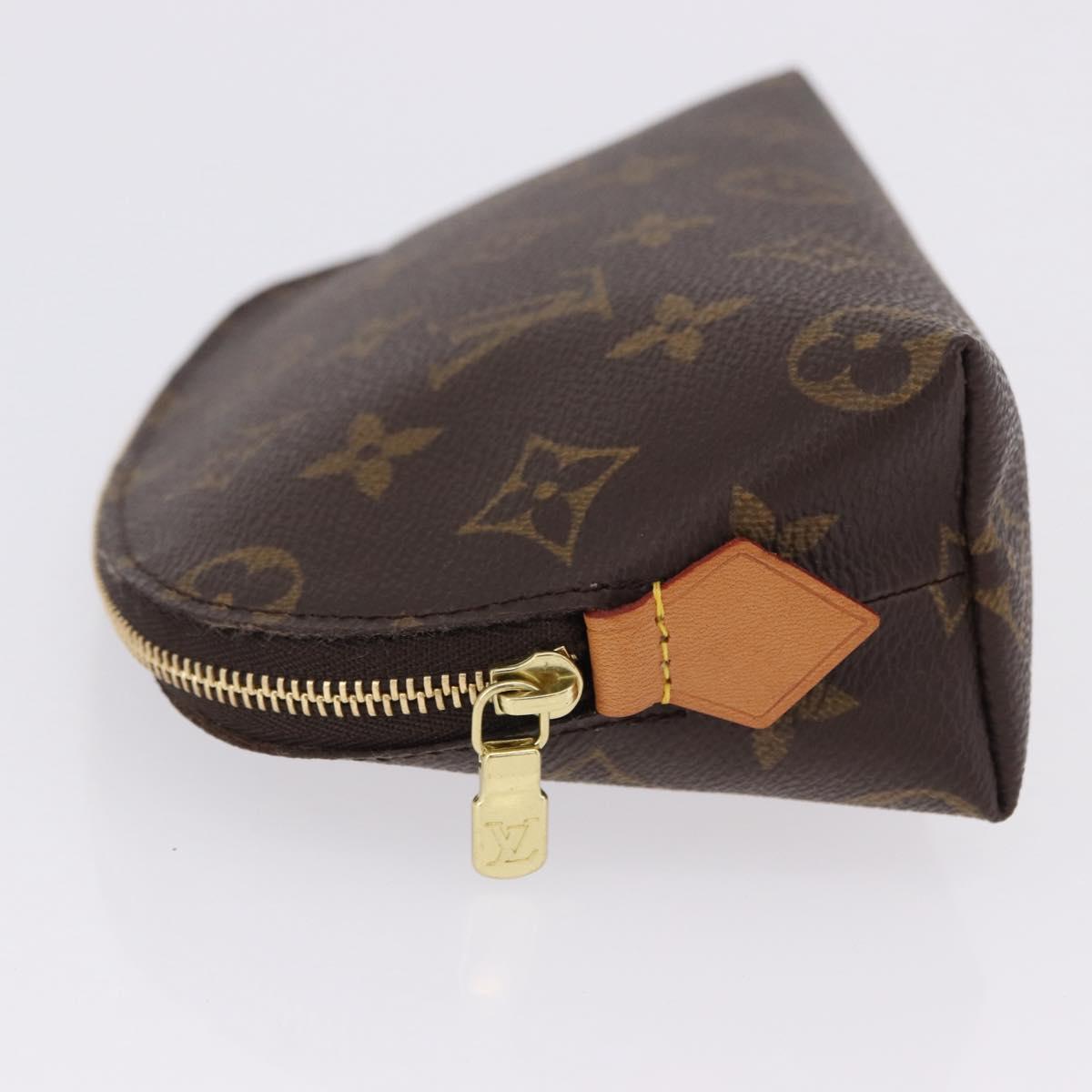 LOUIS VUITTON Pochette Cosmetic PM Cosmetic Pouch M47515 LV Auth ki6790V