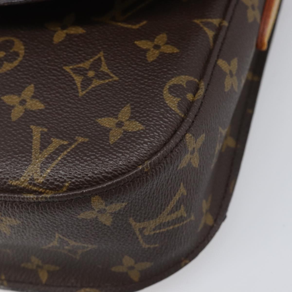 LOUIS VUITTON Monogram Saint Cloud GM Shoulder Bag M51242 LV Auth ki6791