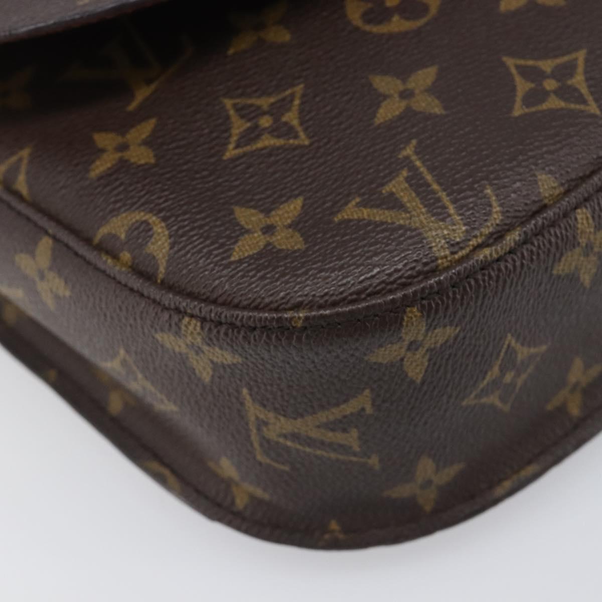 LOUIS VUITTON Monogram Saint Cloud GM Shoulder Bag M51242 LV Auth ki6791