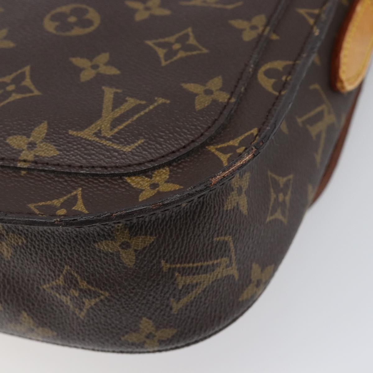 LOUIS VUITTON Monogram Saint Cloud GM Shoulder Bag M51242 LV Auth ki6791