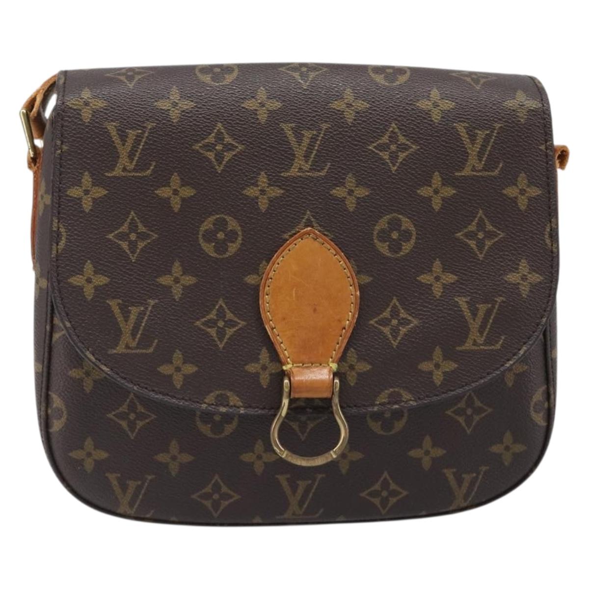 LOUIS VUITTON Monogram Saint Cloud GM Shoulder Bag M51242 LV Auth ki6791