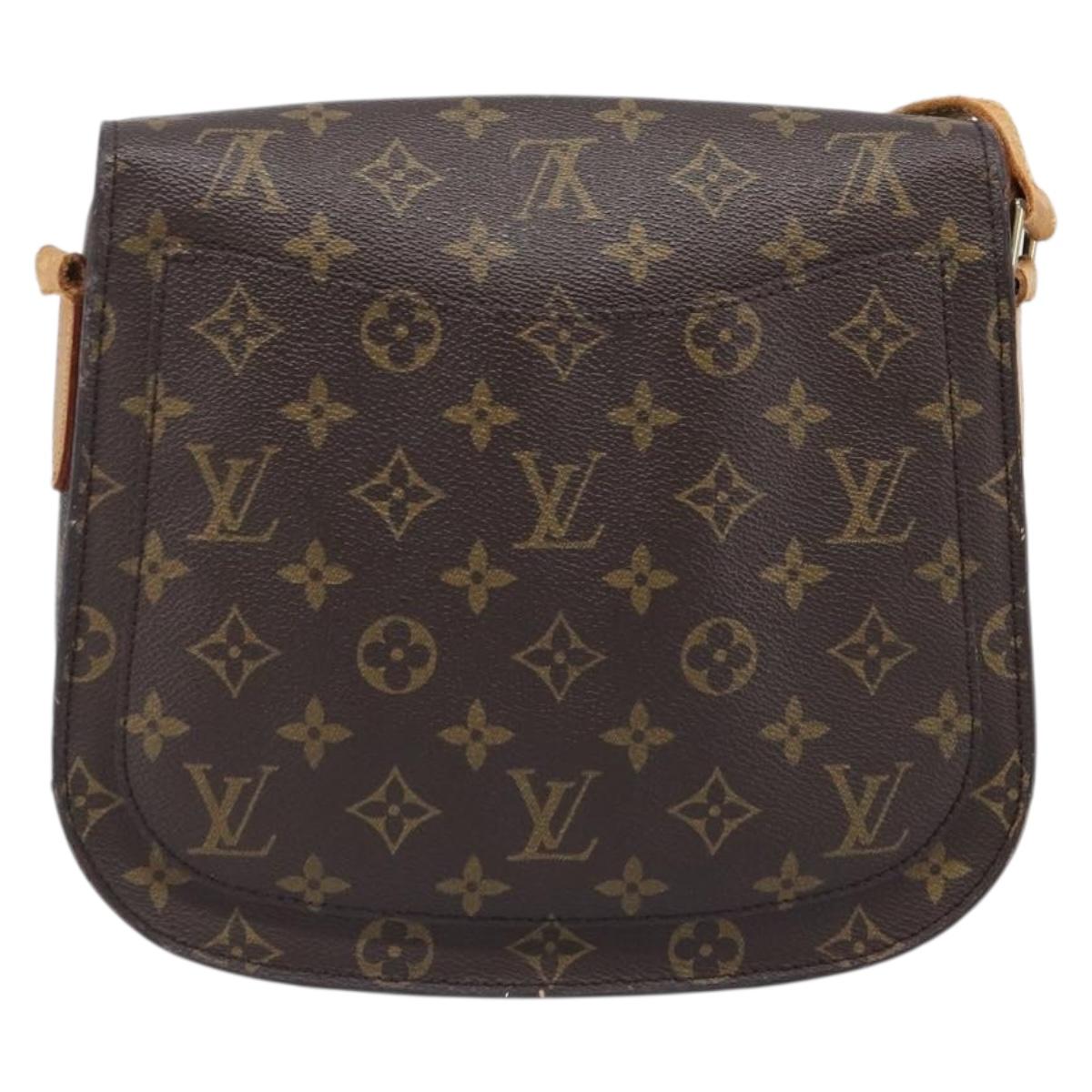 LOUIS VUITTON Monogram Saint Cloud GM Shoulder Bag M51242 LV Auth ki6791