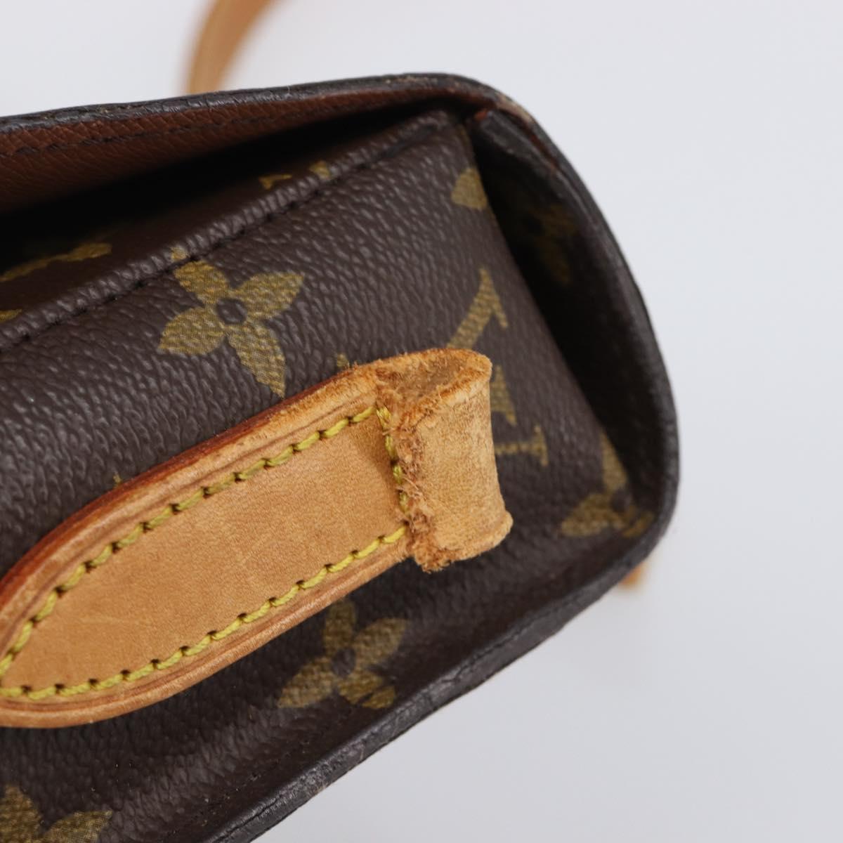 LOUIS VUITTON Monogram Saint Cloud GM Shoulder Bag M51242 LV Auth ki6791