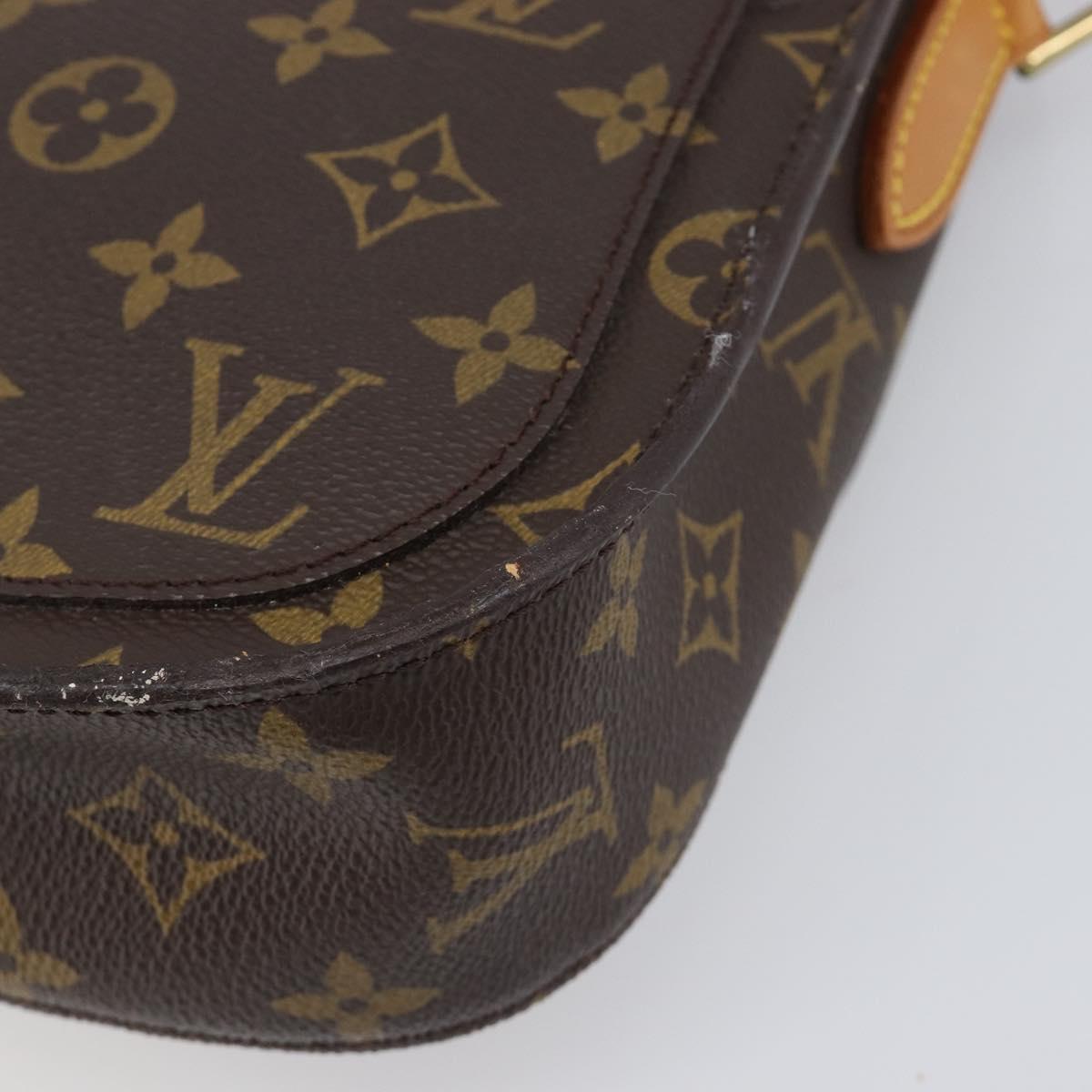 LOUIS VUITTON Monogram Saint Cloud GM Shoulder Bag M51242 LV Auth ki6795